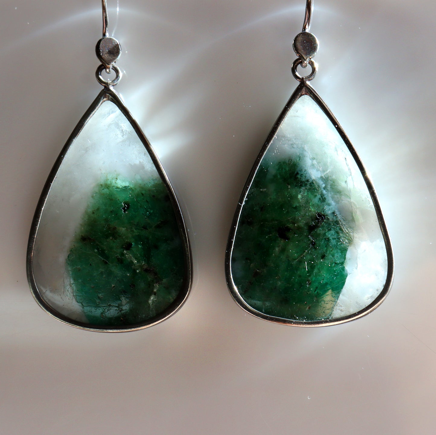 May Emerald Earrings