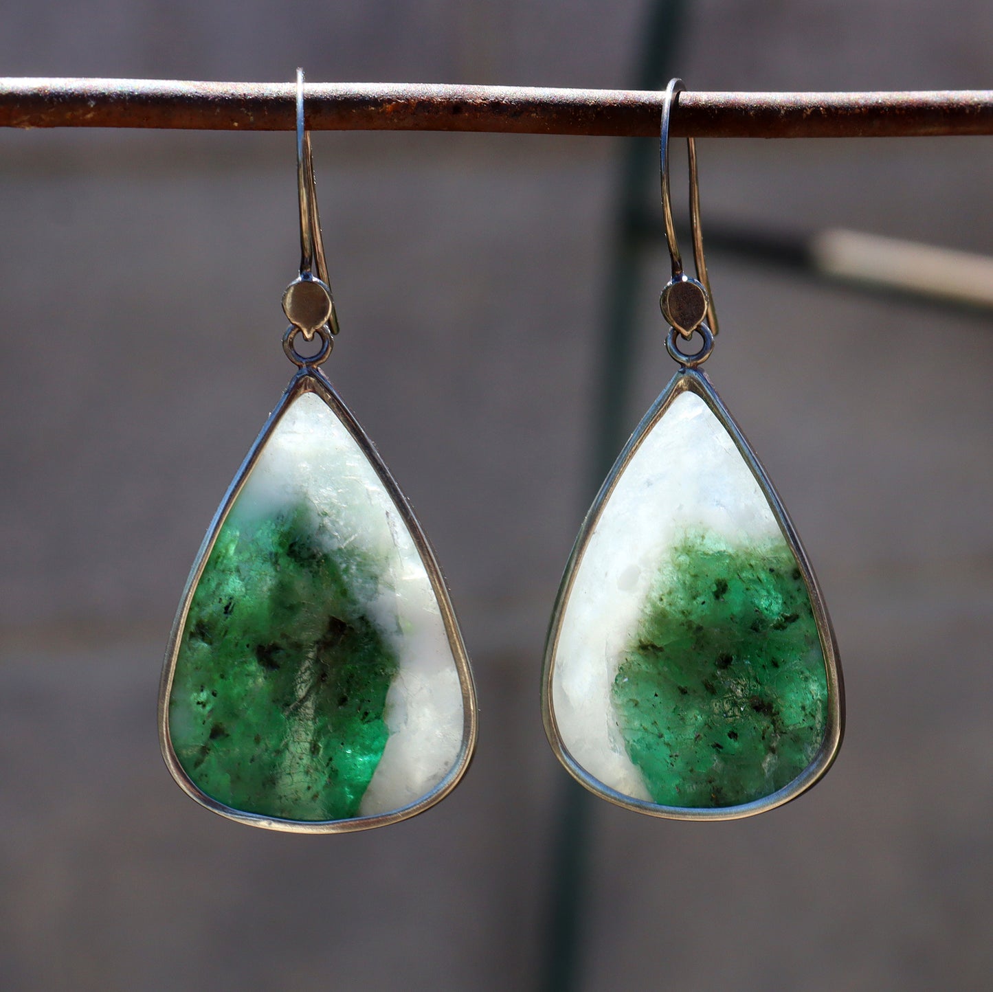 May Emerald Earrings